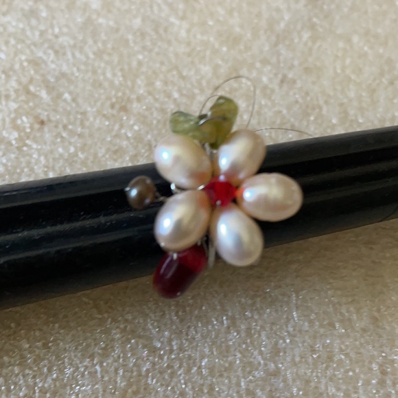 Vintage pearl and more stone ring - Picture 5 of 5